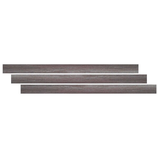 Ackland 0.26 in. T x 94 in. L x 1.77 in. W Twilight Greige Luxury Vinyl Flooring Trim End Cap Molding AKVTVTWGR-EC - main